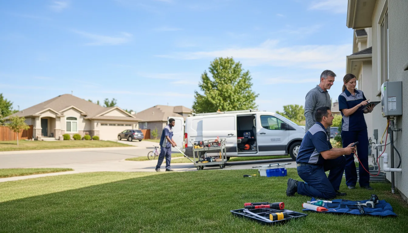 Tankless water heater service in Jackson, MO